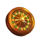 Złota ruletka – symbol z gry Fat Pirate